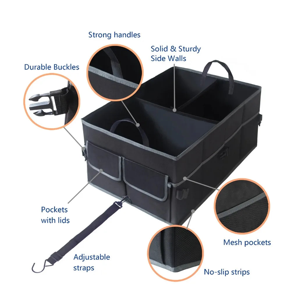 Foldable Car Trunk Organizer